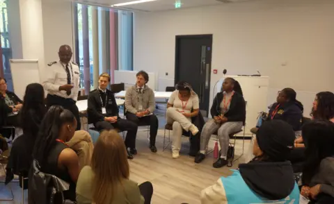 Met Police visit