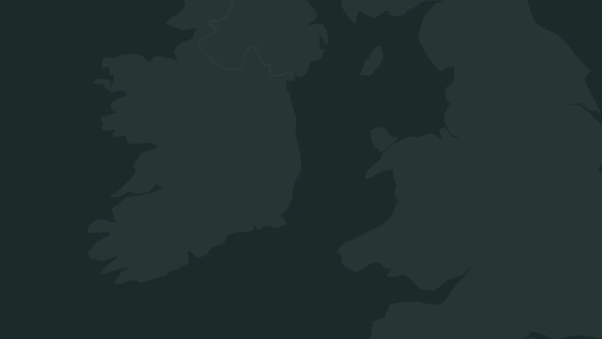 Map uk dark teal